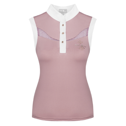 Fair Play Cecile Sleeveless Competition Shirt Rosegold, Dusty Pink