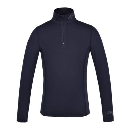 Kingsland Iara Girls 1/2 Zip Training Shirt, Navy