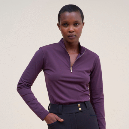 Dada Sport Pablito Ladies Long Sleeve Training Shirt, Tannin Red